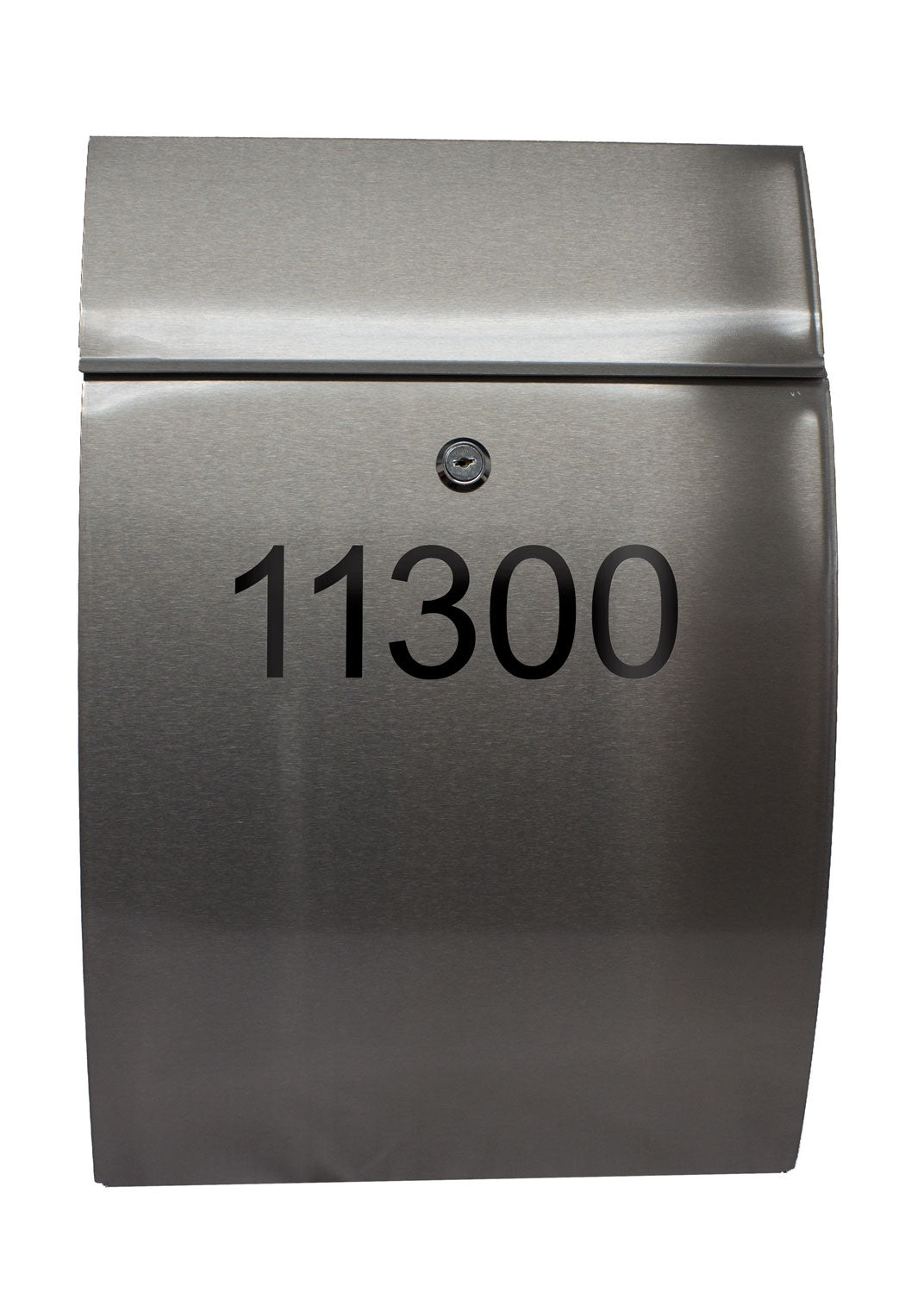 Glacial Locking Stainless Steel Mailbox