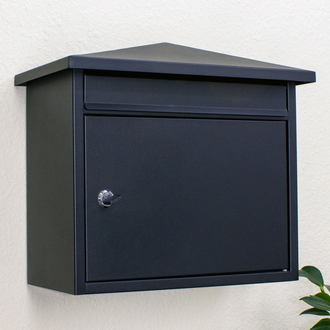 Summit Locking Wall Mount Mailbox