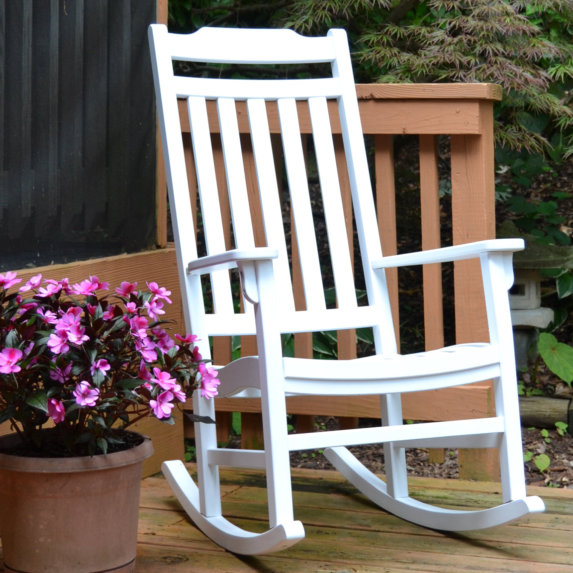 Painted White Rocker