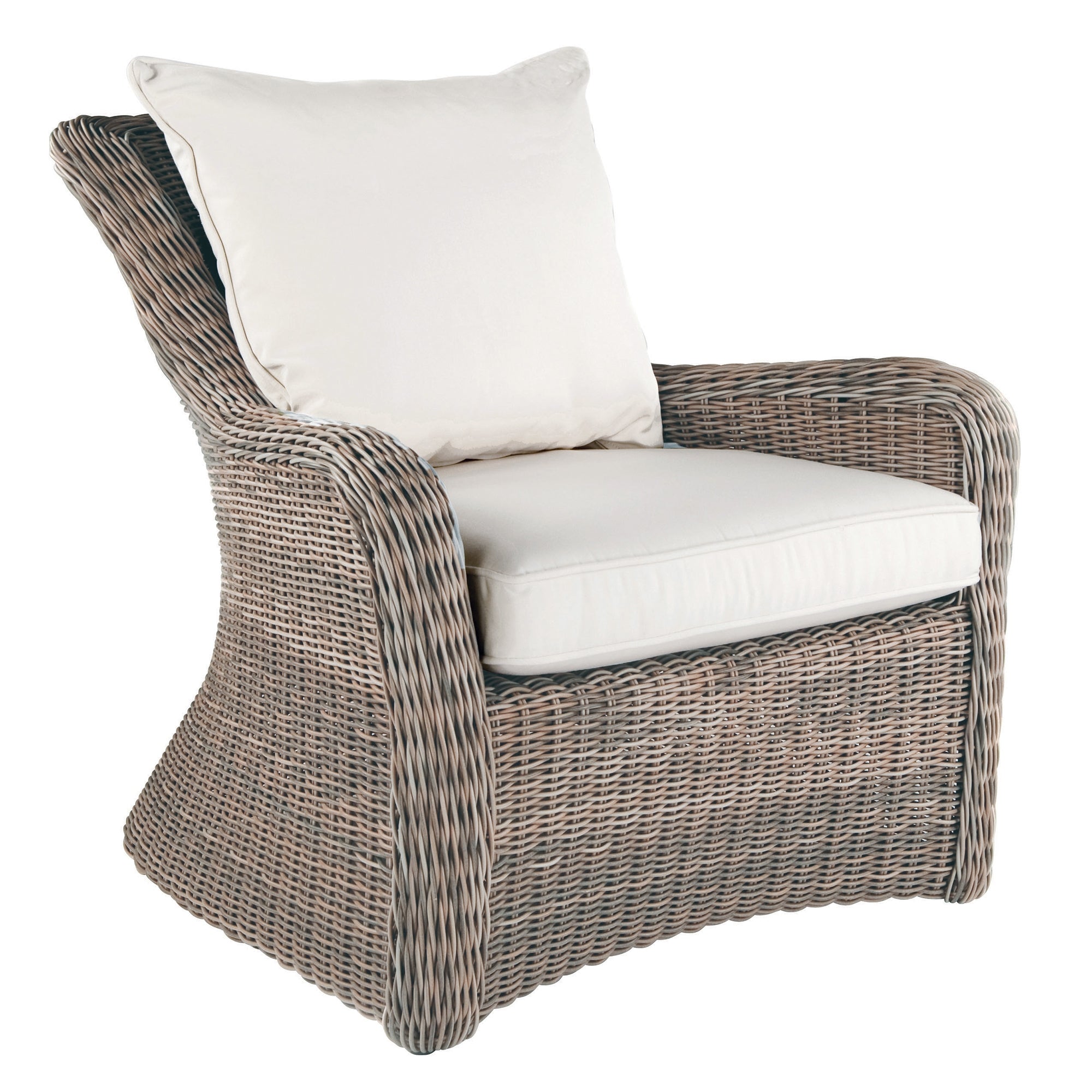 Kingsley Bate Sag Harbor Wicker Deep Seating 6 Piece Ensemble