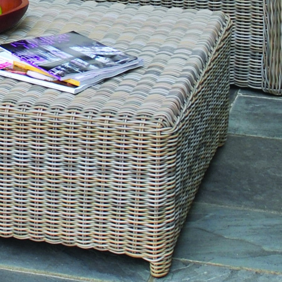 Kingsley Bate Sag Harbor Wicker Coffee Table