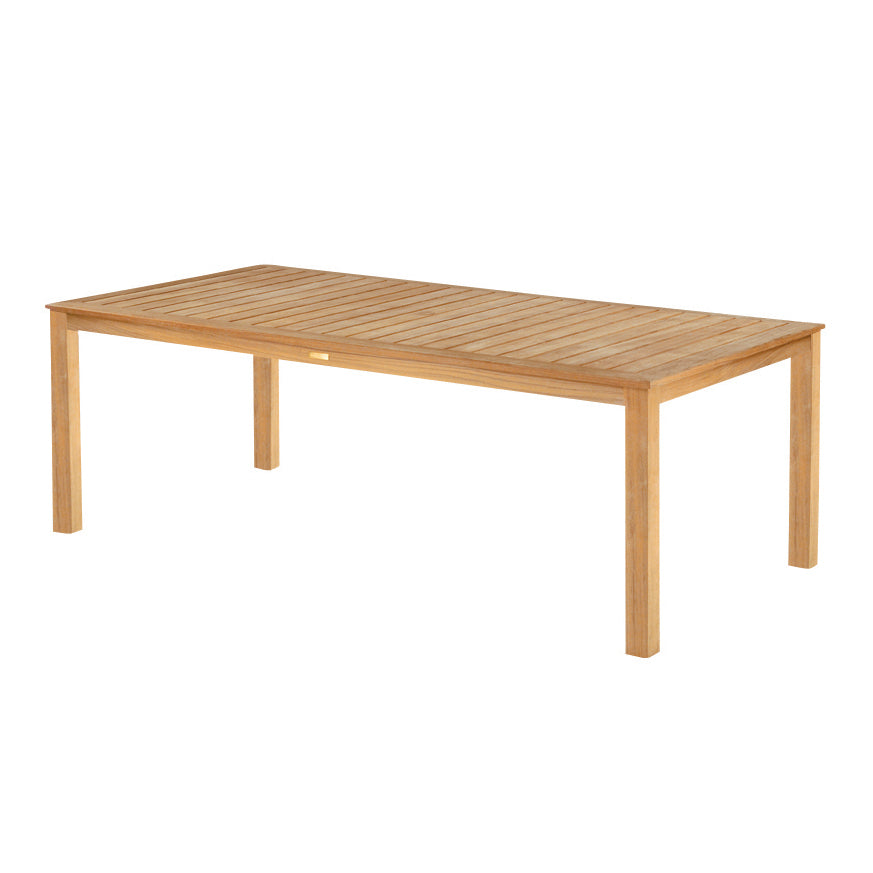 Kingsley Bate Wainscott Teak 85 Rectangular Dining Table