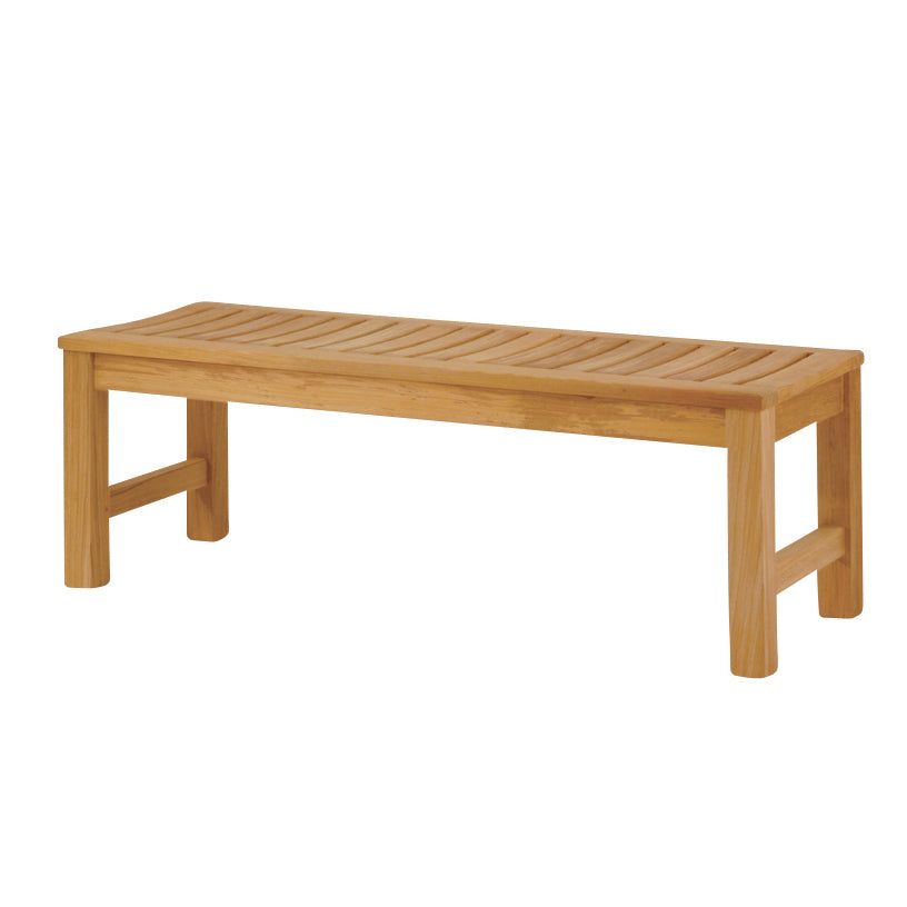 Kingsley Bate WaverleyTeak 4' Backless Bench