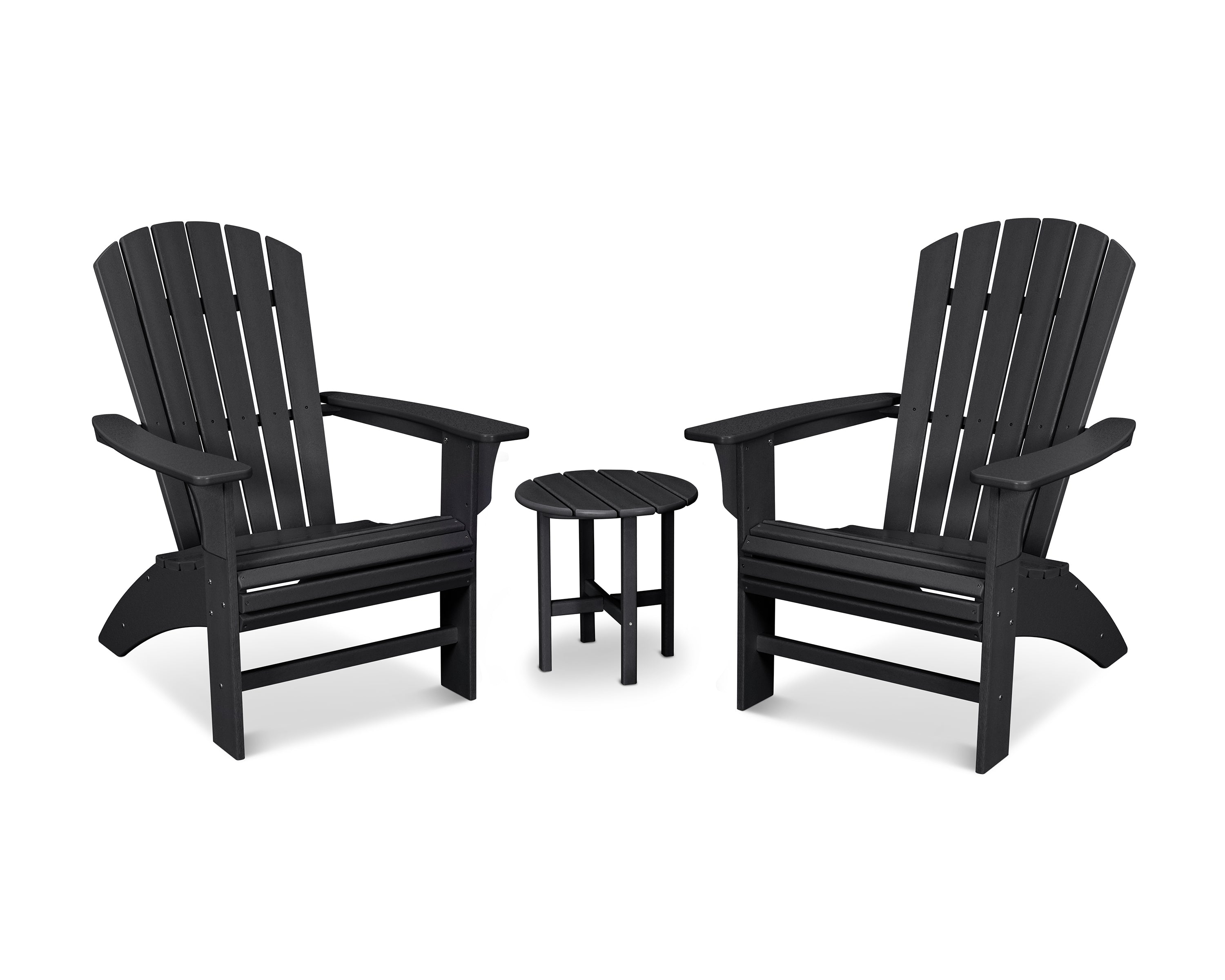 Trex® Outdoor Furniture™ Yacht Club 3-Piece Curveback Adirondack Ensemble