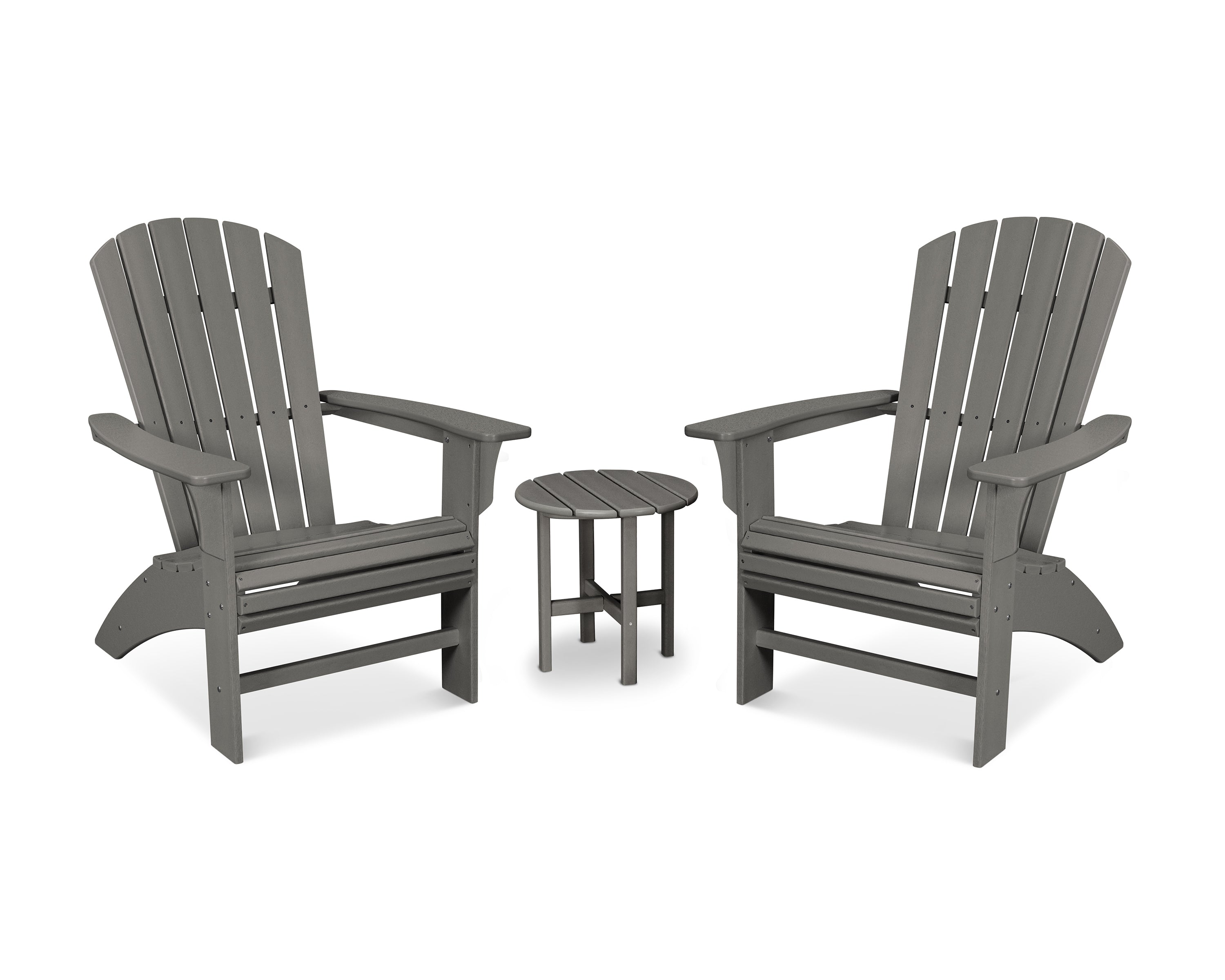 Trex® Outdoor Furniture™ Yacht Club 3-Piece Curveback Adirondack Ensemble