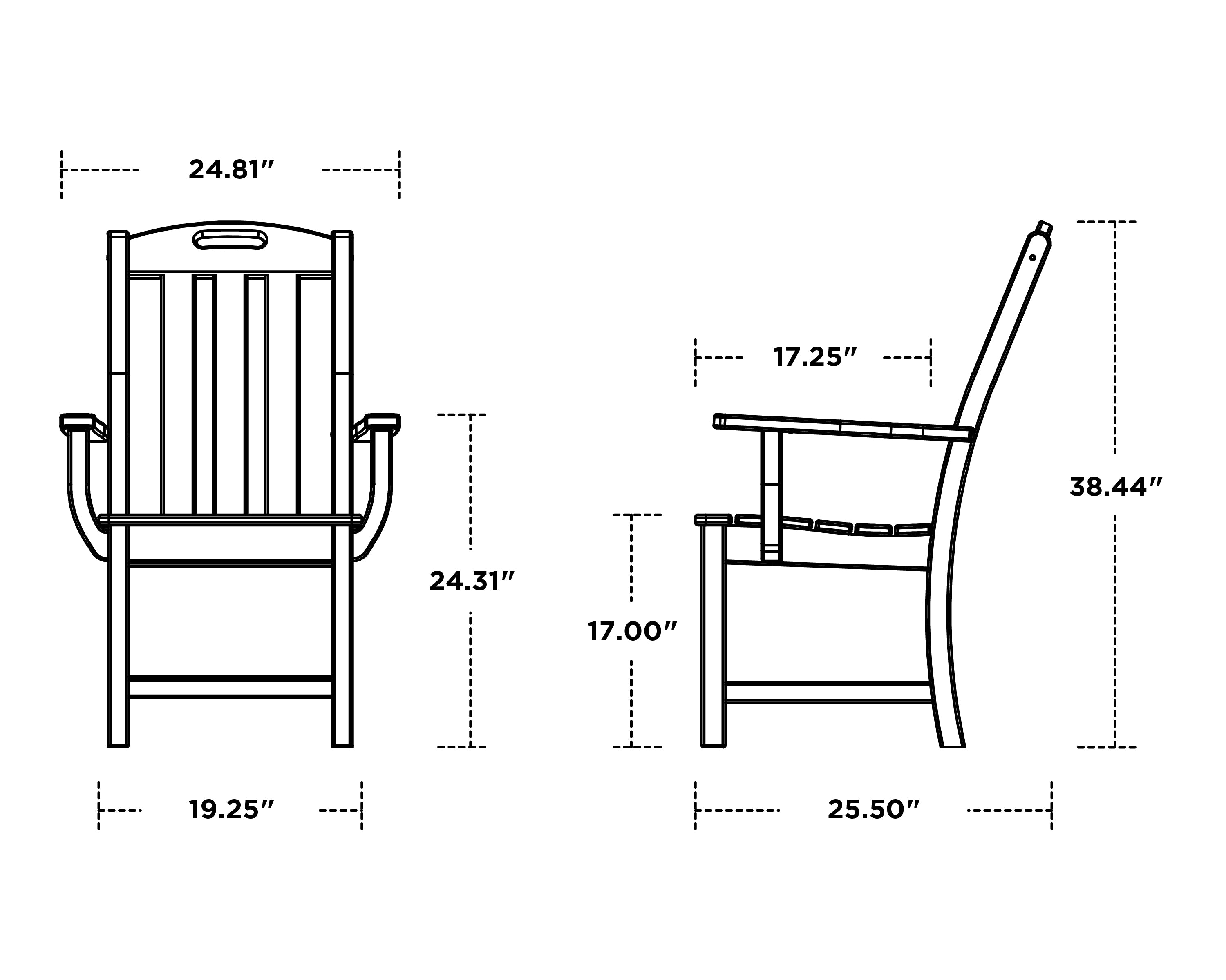 Trex® Outdoor Furniture™ Yacht Club Dining Armchair