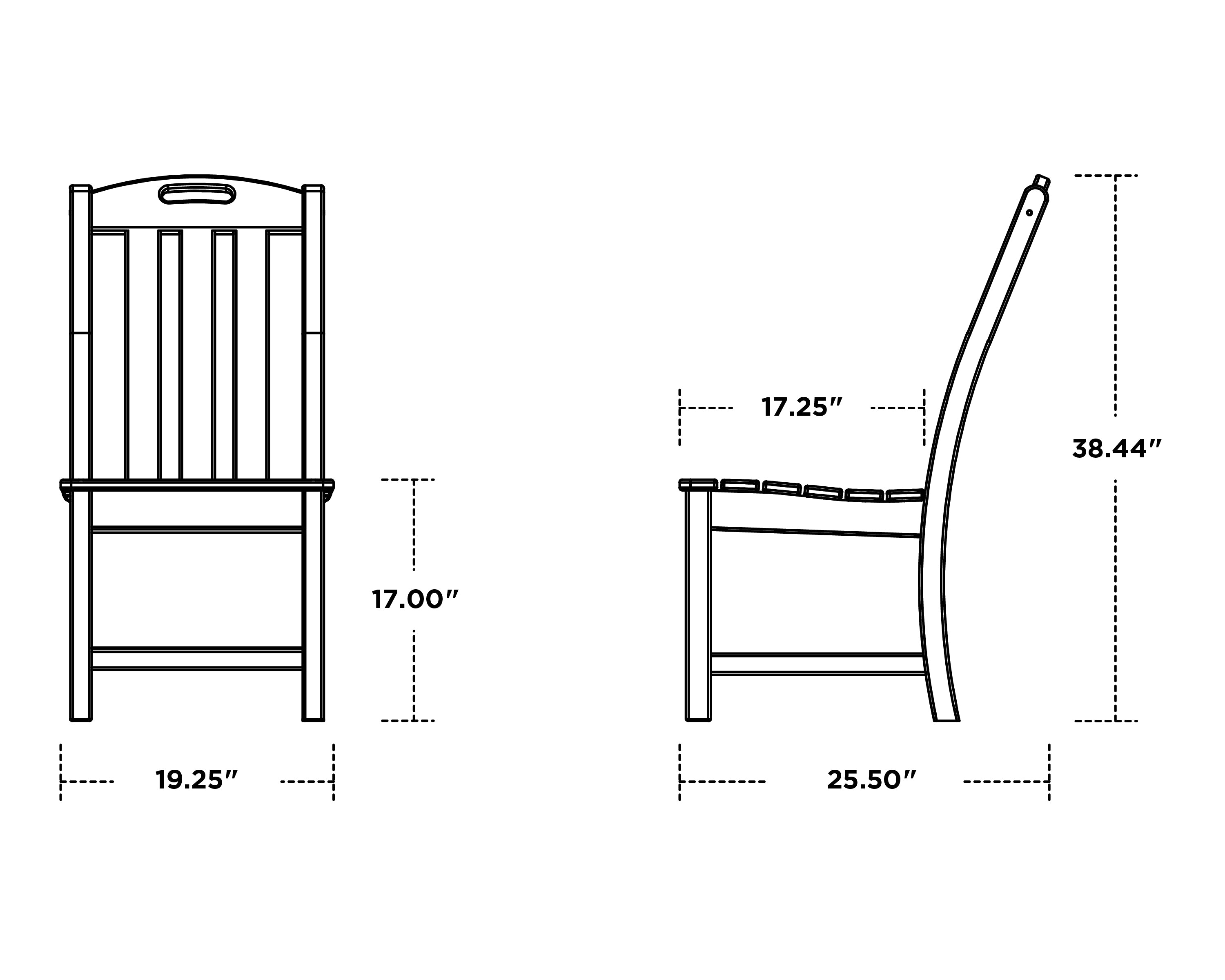 Trex® Outdoor Furniture™ Yacht Club Dining Side Chair