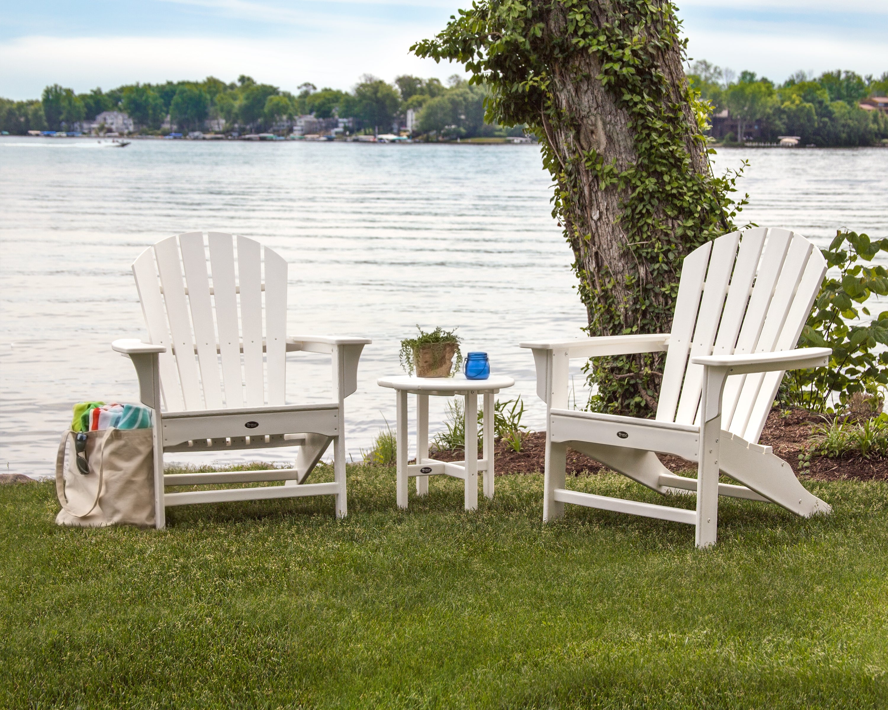 Trex® Outdoor Furniture™ Yacht Club Shellback 3-Piece Adirondack Ensemble